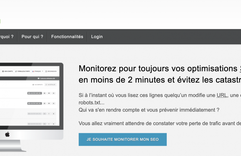 Surveillez votre référencement avec Oseox Monitoring